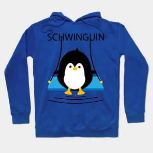 Penguin on the swing Hoodie